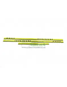 Juego de pegatinas John Deere 6800