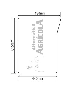 Cristal Delantero Inferior Derecho Tractores John Deere L114754