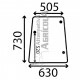Cristal lateral Izquierdo Tractor John Deere L60335