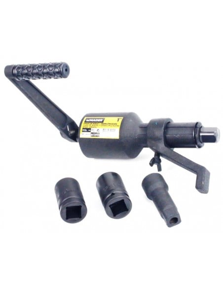 Multiplicador de fuerza 1" 1:56 con llaves de vaso