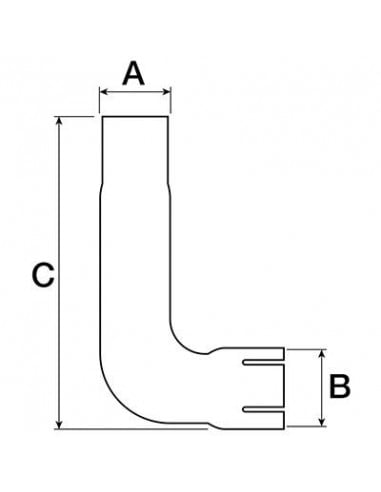 Tubo de Escape Tractores John Deere AL155610