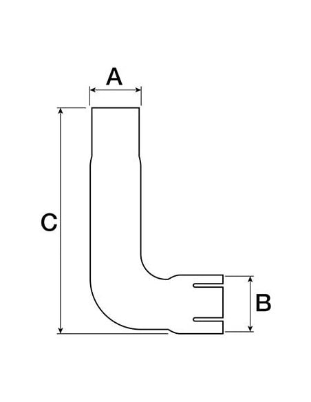 Tubo de Escape Tractores John Deere AL155610