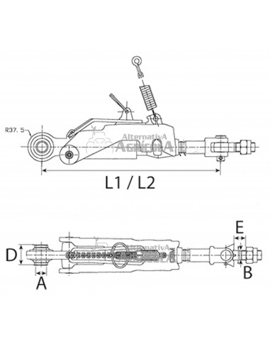 Tensor automático horizontal tractor John Deere serie 8000