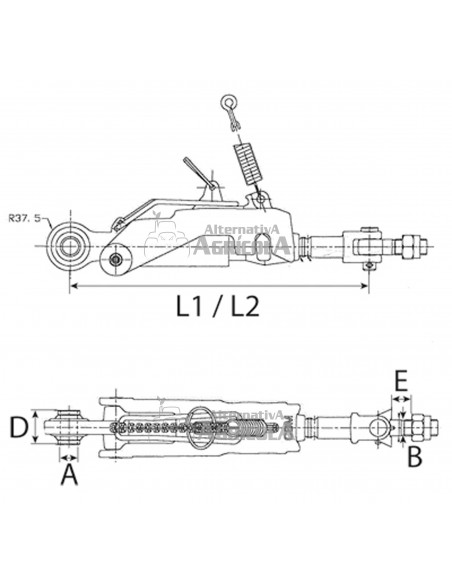 Tensor automático horizontal tractor John Deere serie 8000