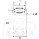 Filtro de Aceite Motor Ø93 Altura 210mm Rosca 1-12 UNF