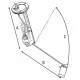 Aforador Depósito Tractor John Deere S/40-50-55 Depósito Adicional AL39477