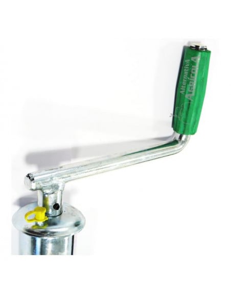 Apoyo mozo reforzado rueda jockey con abrazadera para remolques 1000-1300kg