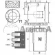 Juego camisa, pistón y segmentos Ø 116 mm John Deere AR100646