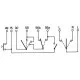 Conmutador Mando de Luces para Tractores Fiat Serie 94 y F100, F110, F115, F120, F130 y F140
