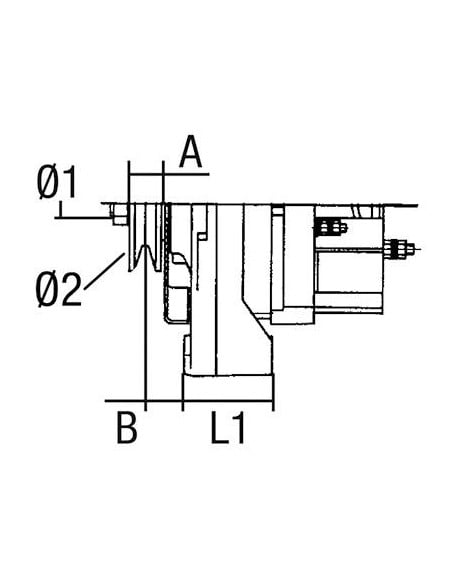 Alternador 120A y 12V para Tractores John Deere Series 5000, 6000 y 7000