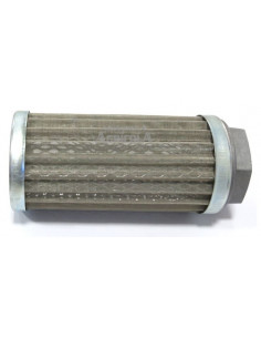 Filtro hidráulico malla 90 litros/min  con soporte rosca de 1" 1/2