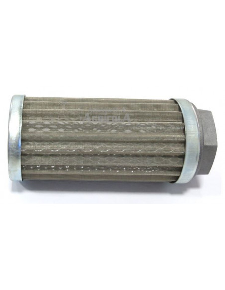 Filtro hidráulico malla 90 litros/min  con soporte rosca de 1" 1/2