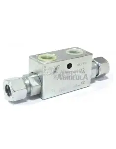 Válvula seguridad anti retorno 3/8" para tercer punto hidráulico