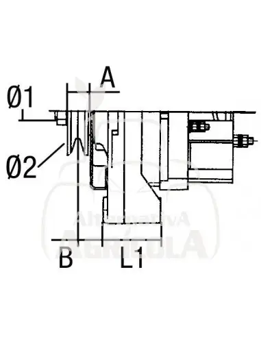 Alternador 12/14V 120A