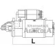 MOTOR DE ARRANQUE CON REDUCTOR 12V - 3,4 Kw