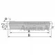 Radiador aceite John Deere Series 6000, 6005, 6010 y 7005 AL119567