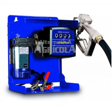 Bomba de Trasvase 12v 40 l/min con Contador de 4 dígitos.