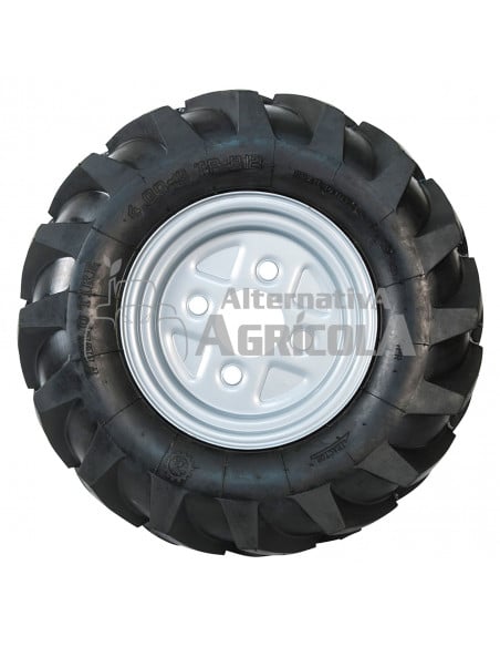 Juego ruedas neumáticas sin ejes 500 x 10