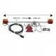 Barra extensible de pilotos 100/160 cm con 7,5 m cable