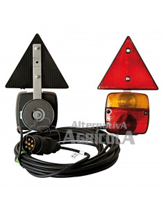 Juego de pilotos magnéticos traseros con triangulos