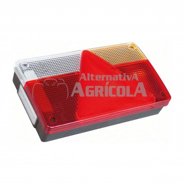 Piloto trasero derecho 4 funciones 237 x 138 x 52 mm