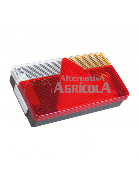 Piloto trasero derecho 4 funciones 237 x 138 x 52 mm