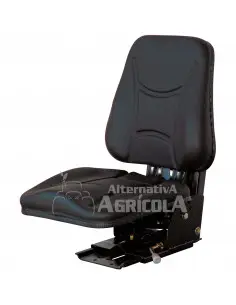 Asiento universal de PVC negro para tractor RM35S105
