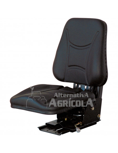 Asiento universal de PVC negro para tractor RM35S105