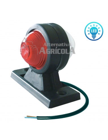 Luz gálibo Led 100 x 48 x 81,5 mm soporte de goma