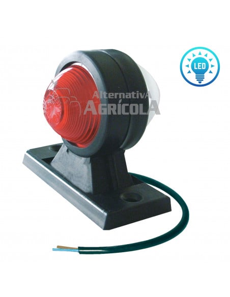 Luz gálibo Led 100 x 48 x 81,5 mm soporte de goma