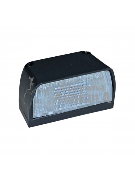 Luz de Matrícula Pequeña 65 x 35 x 38 mm