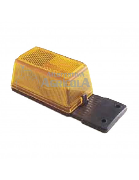 Piloto Lateral Naranja con Soporte 130 x 50 x 44 mm