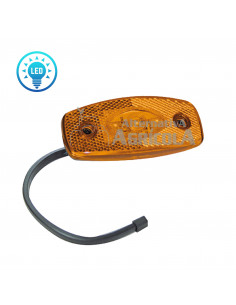 Luces de posición LED ámbar 103 x 45 x 13 mm