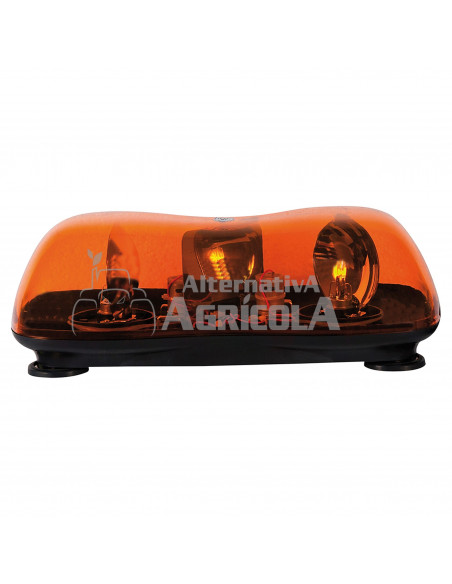 Rotativo magnético doble dual 24v con lamparas H1