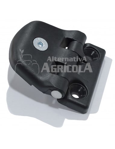 Bisagra reforzada de plástico con accesorios para ventana tractor abatible