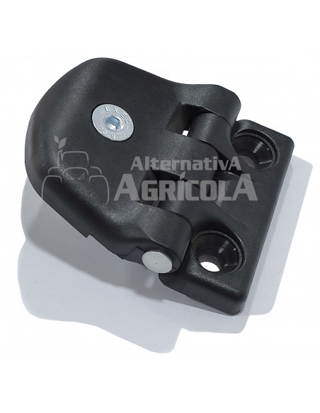Bisagra reforzada de plástico con accesorios para ventana tractor abatible