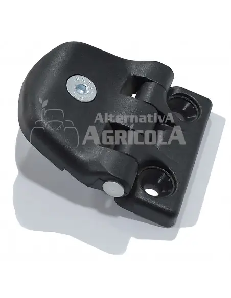Bisagra reforzada de plástico con accesorios para ventana tractor abatible