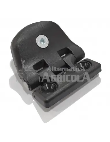 Bisagra reforzada de plástico con accesorios para ventana tractor abatible