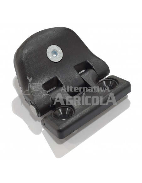 Bisagra reforzada de plástico con accesorios para ventana tractor abatible