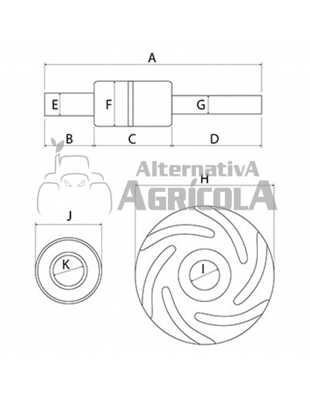 KIT DE REPARACIÓN DE BOMBA DE AGUA