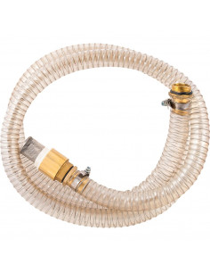 Manguera aspiración combustible 2 m con racores y filtro