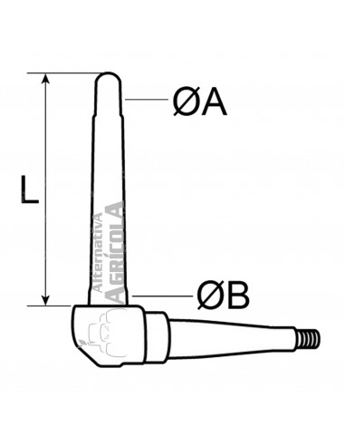 MANGUETA DE DIRECCIÓN IZQUIERDA