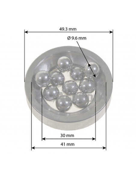 RODAMIENTO Ø 41 x 49,3 x 9,6 mm