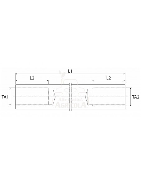 TUBO DE RÓTULA DE DIRECCIÓN