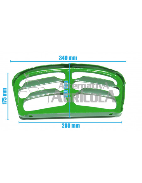 Peldaño para Escaleras de cabina Tractores John Deere