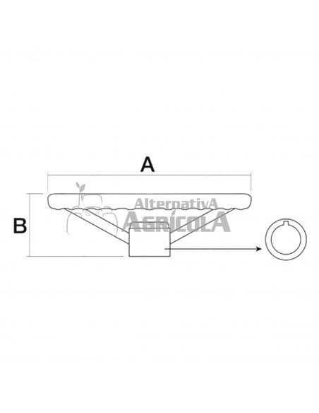 Volante de Dirección Massey Ferguson