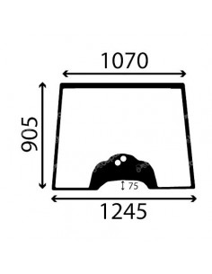 Parabrisas Delantero Tractores Massey Ferguson Series 4200 y 4300