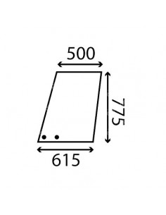 Cristal Superior Izquierdo y Derecho Tractores Massey Ferguson Serie 300