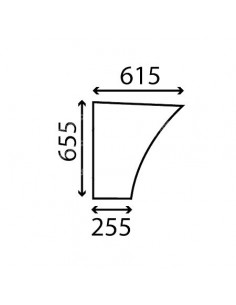 Cristal de Puerta Inferior, Izquierdo y Derecho Tractores Massey Ferguson Serie 300