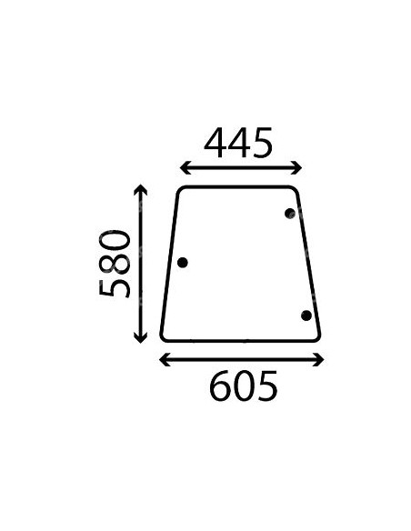 Cristal Lateral Izquierdo y Derecho 